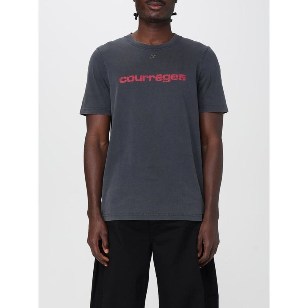 Courreges T-Shirt Men Grey